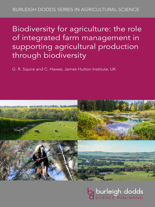 Cover image for Biodiversity for agriculture